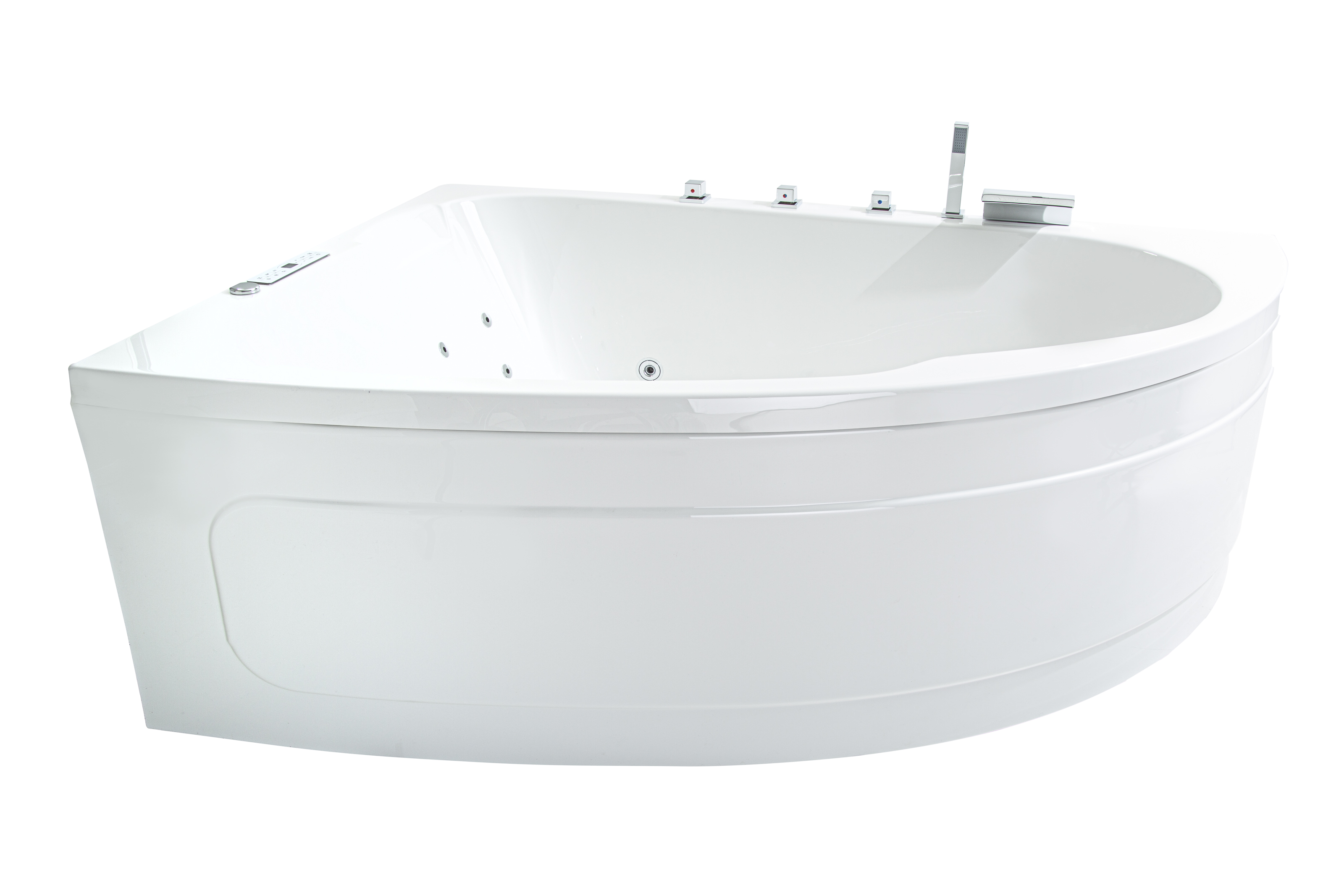 Eck Badewannen Whirlpool Spa Bali Tulamben TWO Links 180x130 cm weiss MADE IN GERMANY-BEN10148.17 Eck Badewannen Whirlpool Spa Bali Tulamben TWO Links 180x130 cm weiss MADE IN GERMANY-BEN10148.17