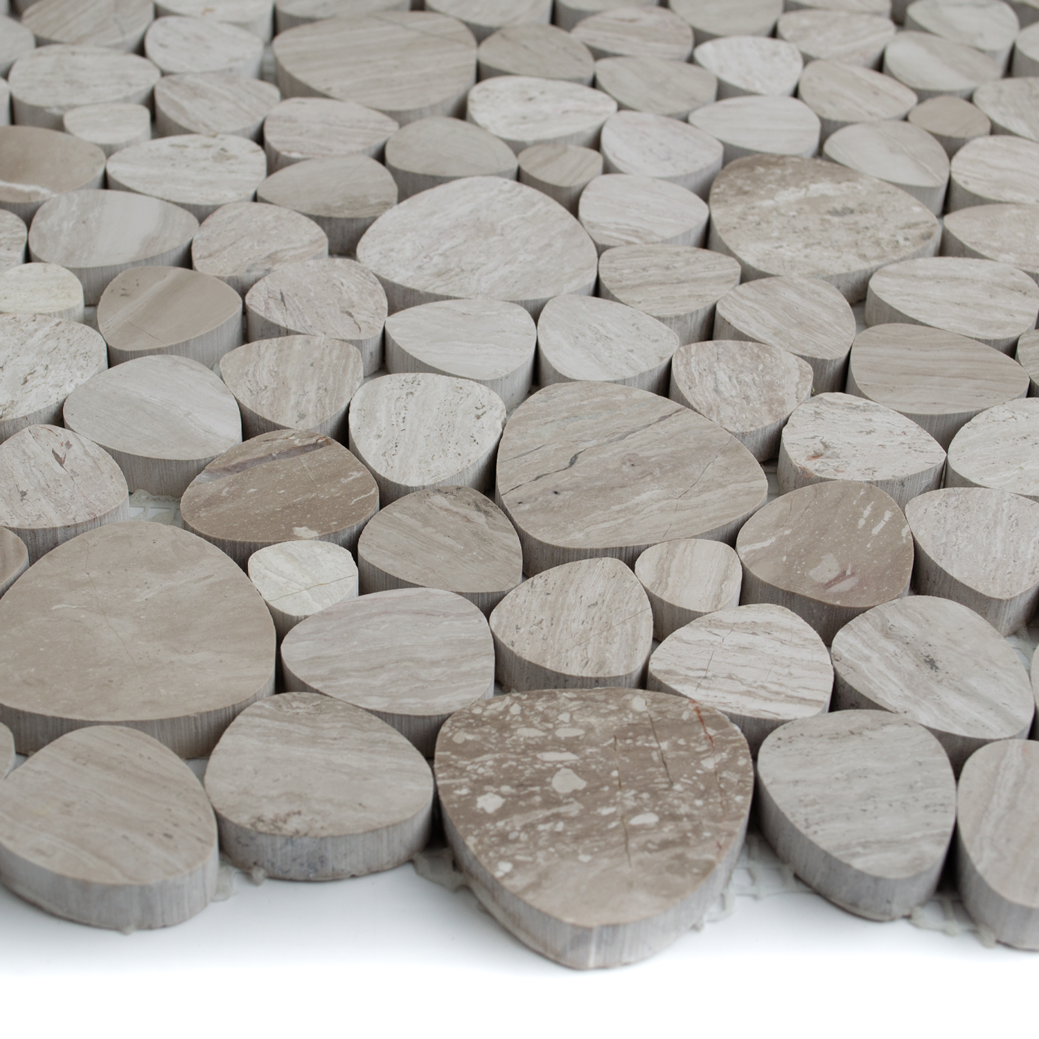 Natursteinmosaik Kalkstein Mosaik Rund Beige Norina-BEN10280 Natursteinmosaik Kalkstein Mosaik Rund Beige Norina-BEN10280