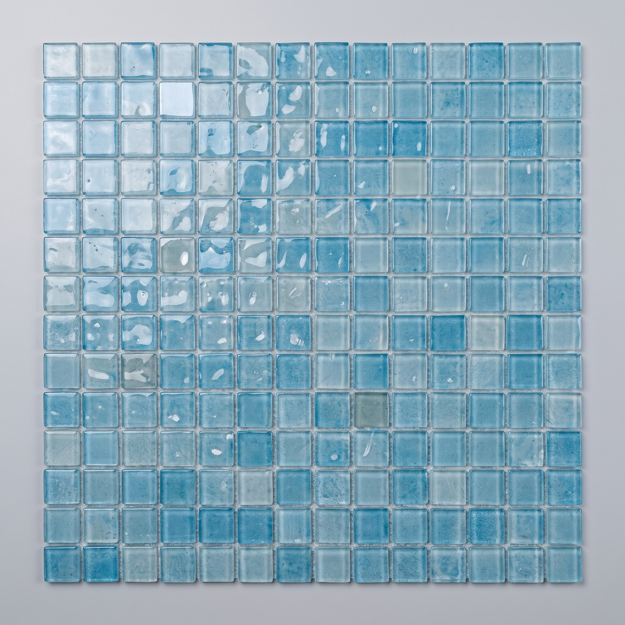 Glasmosaik Mosaikfliese Nizza 48×48 mm & 23×23×4 mm 