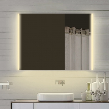 Design LED Kalt- / Warmlicht Badezimmerspiegel 80x70cm-BEN10346 Design LED Kalt- / Warmlicht Badezimmerspiegel 80x70cm-BEN10346