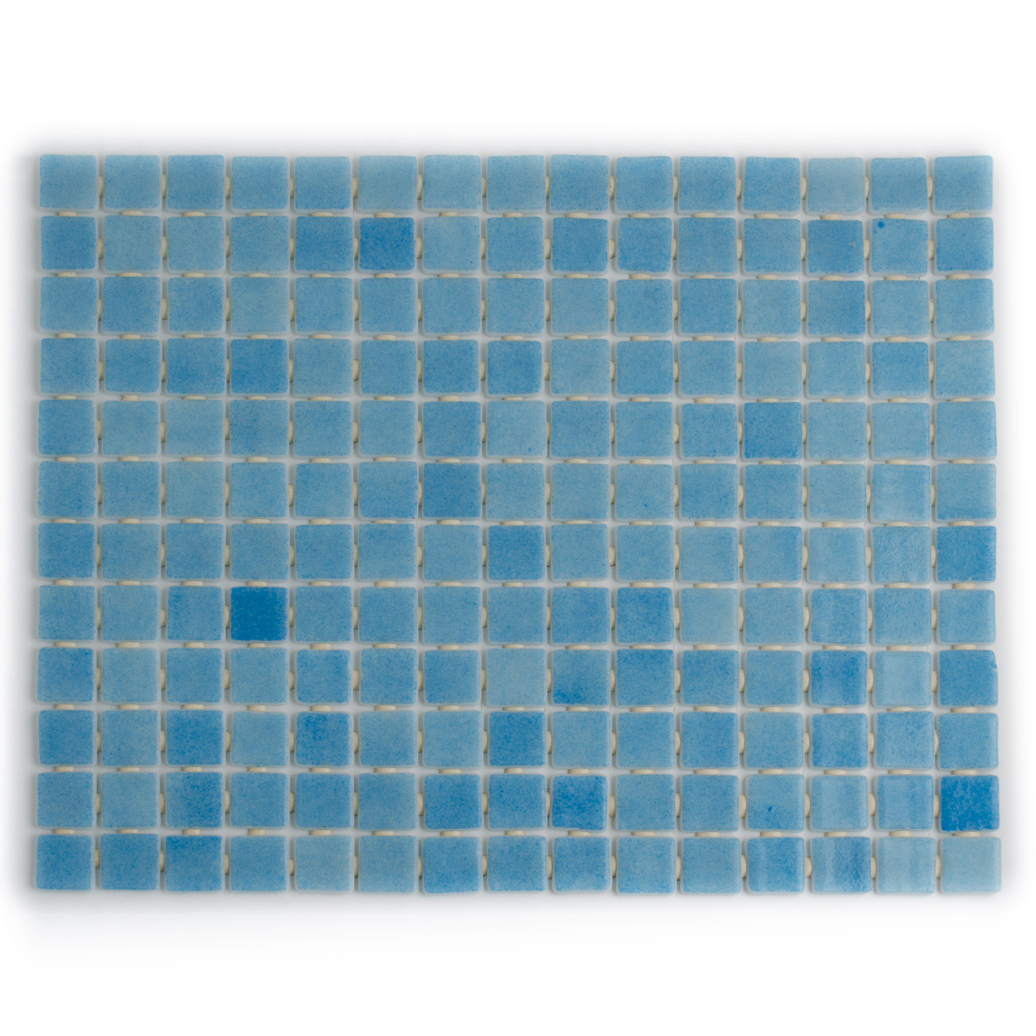 Schwimmbad Mosaik Glasmosaik Hellblau Neela-BEN10241