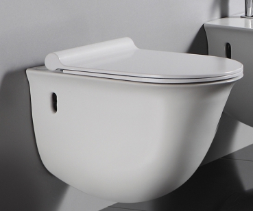 Design Wand-​Tiefspül-WC mit Softclose WC Sitz-BEN10364