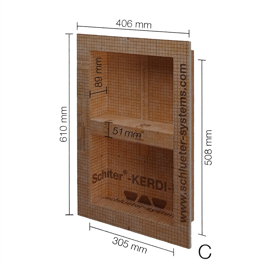 Wandnische Befliesbare-Wandnischen Duschablagen Ablagesystem Schlüter KERDI-BOARD-N-BEN10028.2 Wandnische Befliesbare-Wandnischen Duschablagen Ablagesystem Schlüter KERDI-BOARD-N-BEN10028.2
