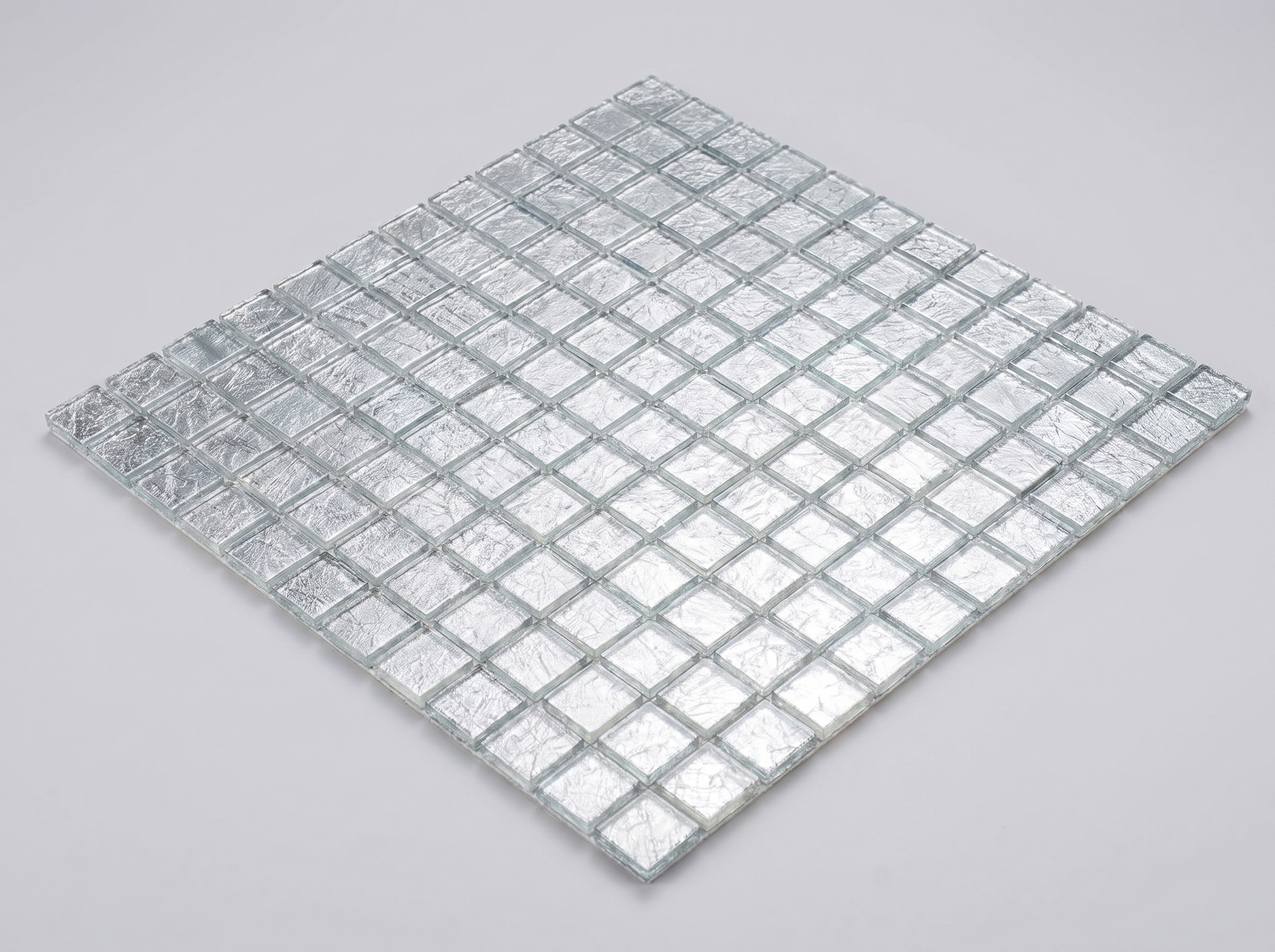 Glasmosaik Galaxina Silber Metalleffeckt 1 Paket