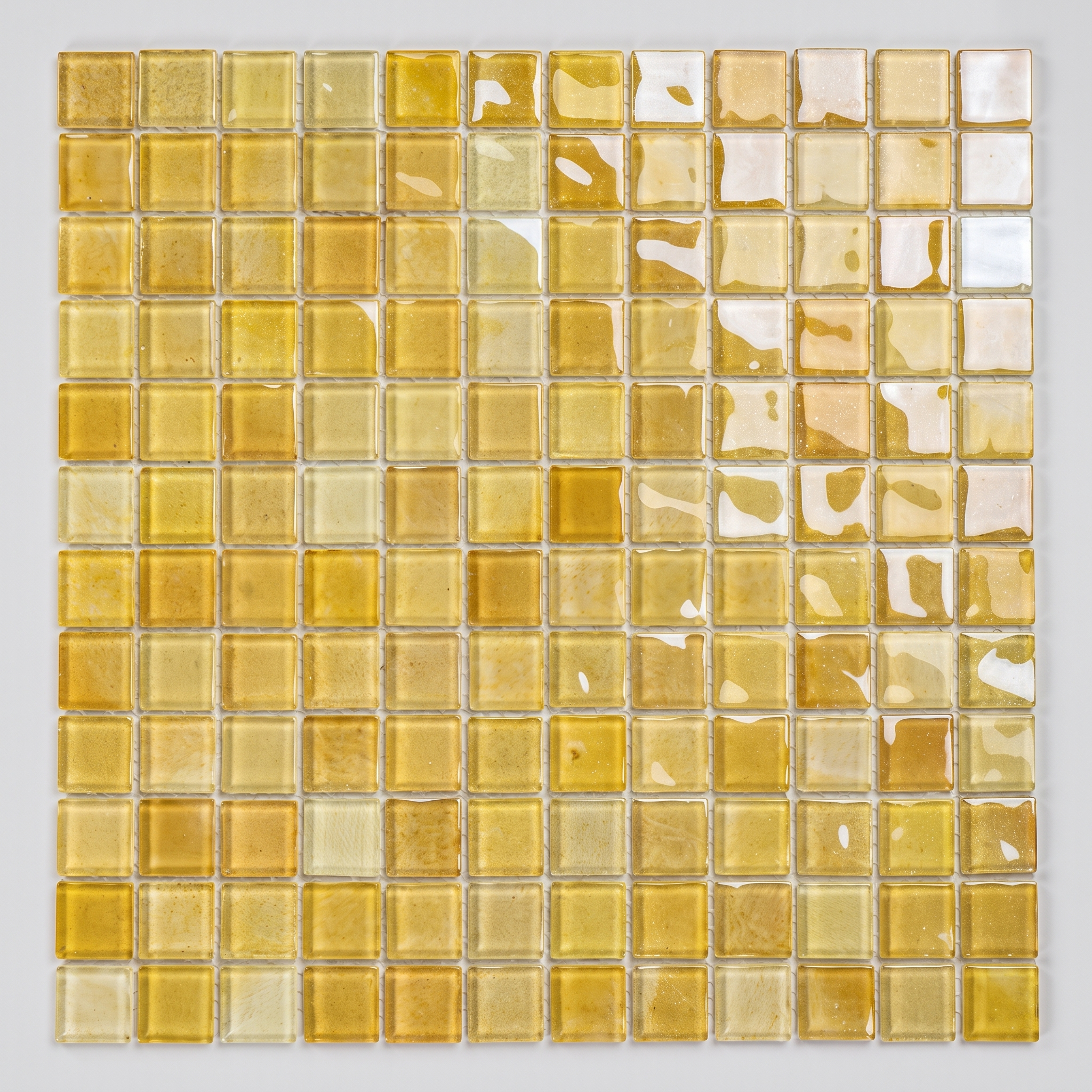 Glasmosaik Mosaikfliese Nizza 48×48 mm & 23×23×4 mm 