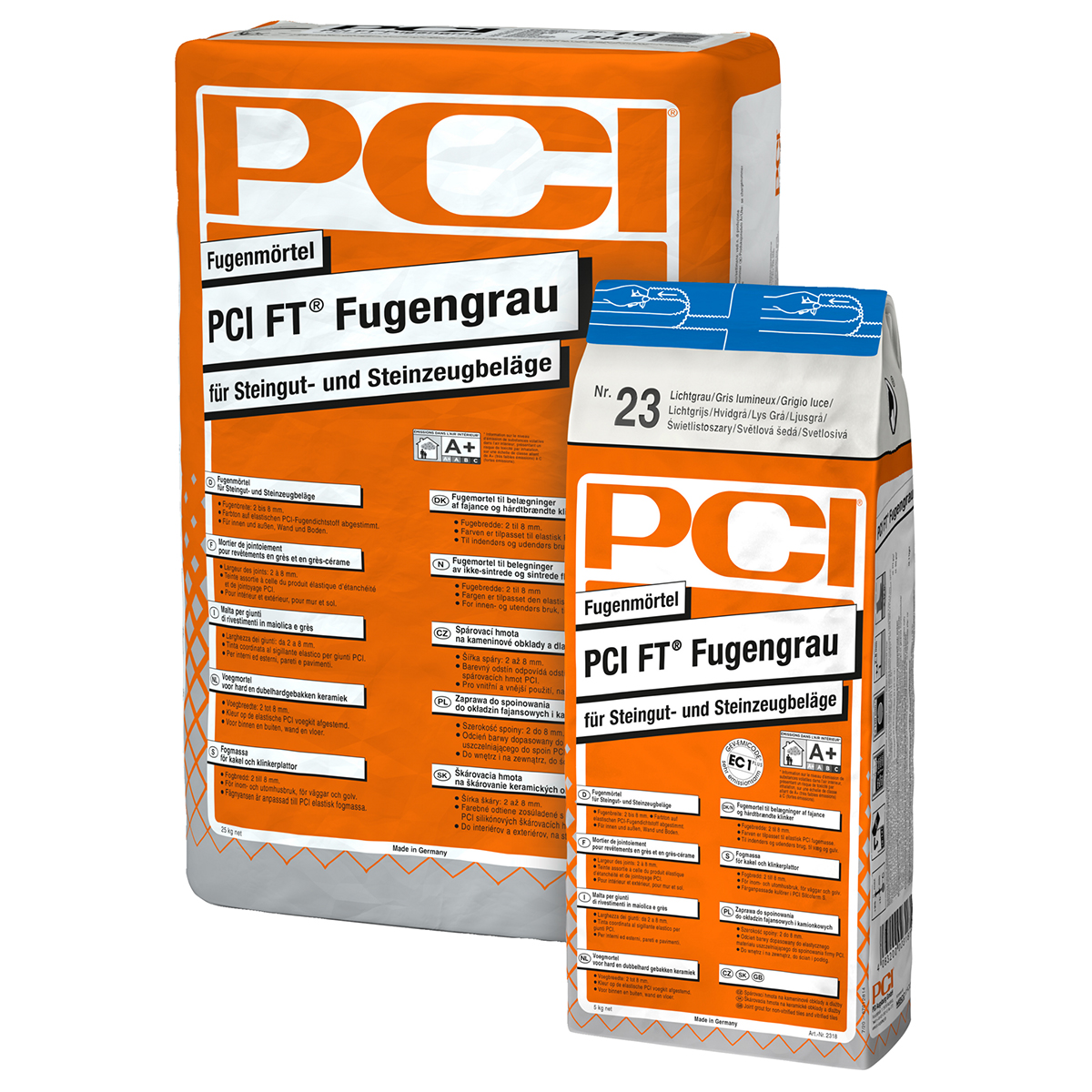 Flexfugenmörtel für Steingut- und Steinzeugbeläge und für innen und außen PCI FT Fugengrau-BEN10183 Flexfugenmörtel für Steingut- und Steinzeugbeläge und für innen und außen PCI FT Fugengrau-BEN10183