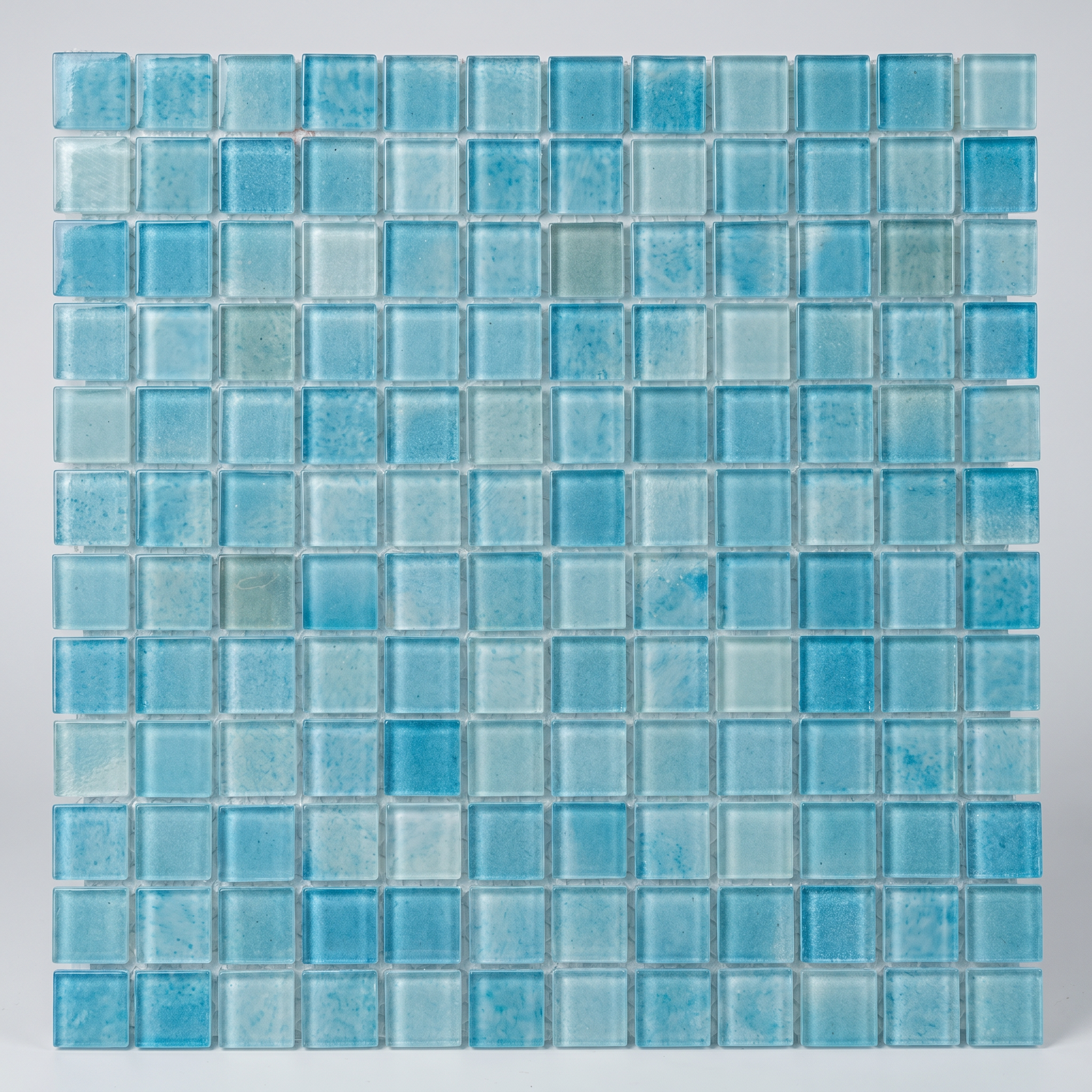 Glasmosaik Mosaikfliese Nizza 48×48 mm & 23×23×4 mm 